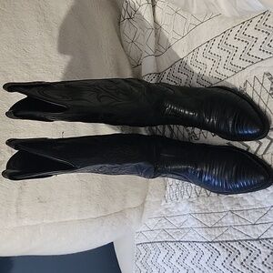 Dan Post PREMIUM TEJU LIZARD COWBOY BOOTS SIZE 6.5